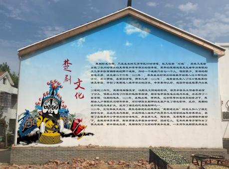 蓝山如何进行墙体彩绘制作