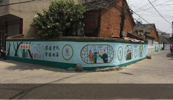 蓝山墙绘制作需要注意什么