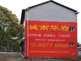 蓝山百分之90的人都不了解的农村墙体广告