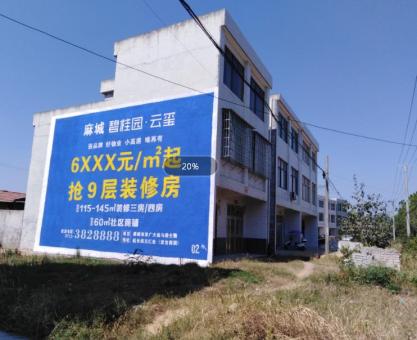 如何策划蓝山墙体广告的投放？