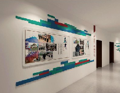 蓝山企业文化墙用什么材料好？