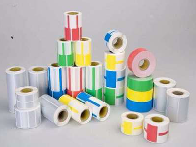 蓝山关于不干胶材料。