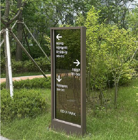 蓝山园区指示牌安排到位，指路清晰，出行不迷路。